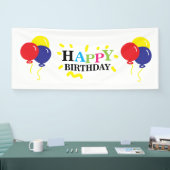 ハッピーバースデー 横断幕 (トレードショー)