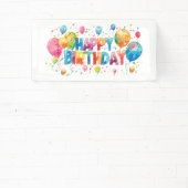 ハッピーバースデー 横断幕 (インサイチュ)