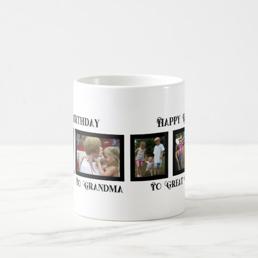 ハッピーバースデー/母の日 コーヒーマグカップ (中央)