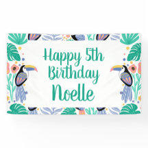 ハッピーバースデー!熱帯トゥーカンの鳥