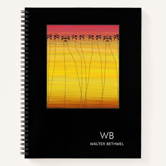 ハッピーバースデー、熱帯夏 ノートブック (正面)