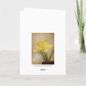 ハッピーバースデー、特別な友人 カード (裏面)