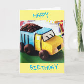 ハッピーバースデー**特殊な小さな男の子**カード カード (正面)