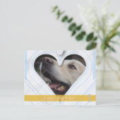 ハッピーバースデー! – 犬の葉書 ポストカード (スタンド正面)