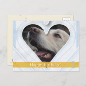 ハッピーバースデー! – 犬の葉書 ポストカード (正面/裏面)