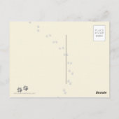 ハッピーバースデー! – 犬の葉書 ポストカード (裏面)