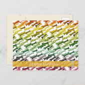 ハッピーバースデー! – 犬の葉書 ポストカード (正面/裏面)