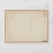 ハッピーバースデー(犬)スタッフォードテリアドッグポストカード ポストカード (裏面)