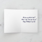 **ハッピーバースデー**目のみ カード (内部)