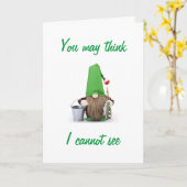 **ハッピーバースデー**目のみ カード (黄色い花)