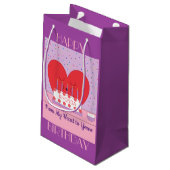 ハッピーバースデー、私のハートからあなたのII: スモールペーパーバッグ (裏面アングル)