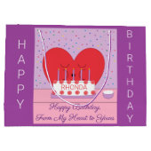 ハッピーバースデー、私のハートからあなたのII: ラージペーパーバッグ (裏面)