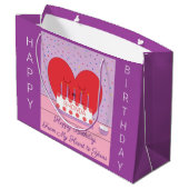 ハッピーバースデー、私のハートからあなたのII: ラージペーパーバッグ (裏面アングル)