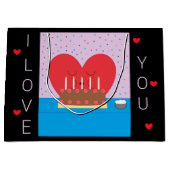 ハッピーバースデー、私のハートからあなたのIIIへ: ラージペーパーバッグ (正面)