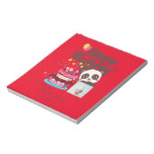 ハッピーバースデー、私のベビー-カスタム写真/名前/DOB ノートパッド (回転)