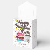 ハッピーバースデー、私のベビー-カスタム写真/名前/DOB フェイバーボックス (オープン)