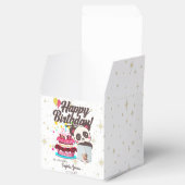 ハッピーバースデー、私のベビー-カスタム写真/名前/DOB フェイバーボックス (オープン)