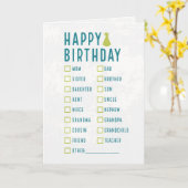 ハッピーバースデー...私買はこれらを大量に カード (黄色い花)