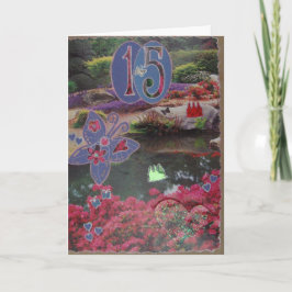 ハッピーバースデー-第15 -スクラップブック4 -季節カード カード