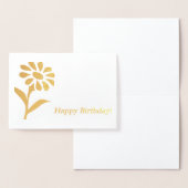ハッピーバースデー! 箔カード (ディスプレー)