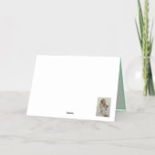 ハッピーバースデー 箔グリーティングカード (裏面)