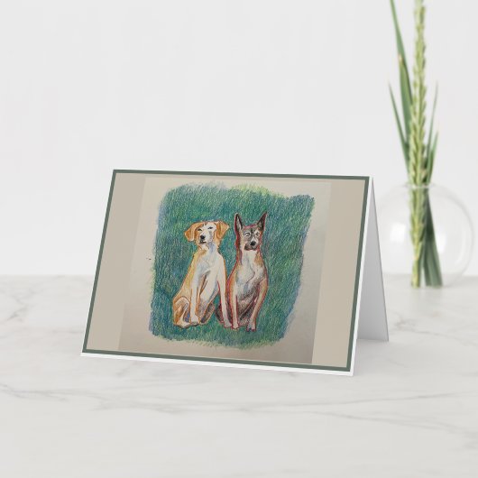 ハッピーバースデー 箔グリーティングカード (正面)