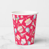 ハッピーバースデー 紙コップ (裏面)