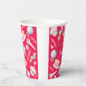 ハッピーバースデー 紙コップ (右)