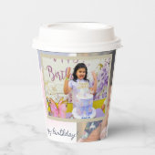 ハッピーバースデー 紙コップ (正面)