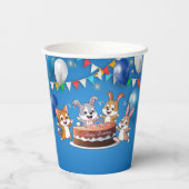 ハッピーバースデー 紙コップ (裏面)