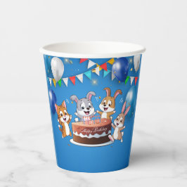 ハッピーバースデー 紙コップ