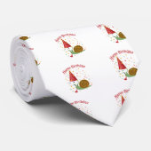 ハッピーバースデー!紙吹雪スネイル ネクタイ (ロール)