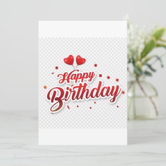 ハッピーバースデー!素晴らしい一日の失敗を願う 招待状 (スタンド正面)