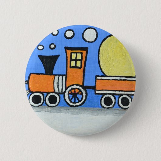 ハッピーバースデー 缶バッジ (正面)