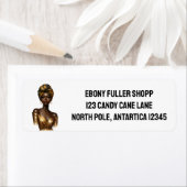 ハッピーバースデー，美しい，黒の女王，メラニンポー ラベル (インサイチュ)