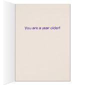 ハッピーバースデー：羽毛 (内側 (右))