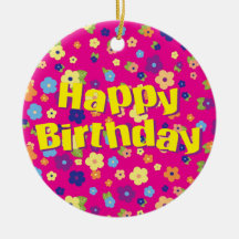 ハッピーバースデー（花）