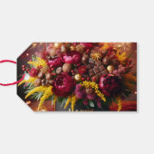 ハッピーバースデー、花、チョコレート、ナターシャ ギフトタグ (裏面横)