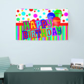 ハッピーバースデー、誕生会 横断幕 (トレードショー)