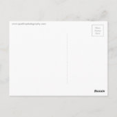 ハッピーバースデー、誕生日ガールカップケーキカード ポストカード (裏面)