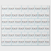 ハッピーバースデー 遠近両用メガネ ラッピングペーパー (フラット)