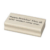 ハッピーバースデー!願いを叶えよ来う ラバースタンプ (スタンプ)