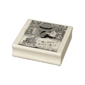 ハッピーバースデー 願いを込めて プードル ゴムスタンプ ラバースタンプ (スタンプ)