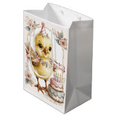 ハッピーバースデー《鳥》アメリカゴガラ抱き枕 ミディアムペーパーバッグ (裏面アングル)
