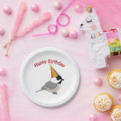 ハッピーバースデー《鳥》アメリカゴガラ ペーパープレート (パーティー)