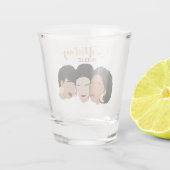 ハッピーバースデー!黒人女性シスター・フレンズ ショットグラス (裏面)