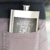 ハッピーバースデー- 50年と素晴らしい フラスク (インサイチュ)