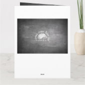 ハッピーバースデー- 60年で素晴らしい カード (裏面)