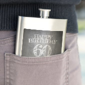 ハッピーバースデー- 60年で素晴らしい フラスク (インサイチュ)