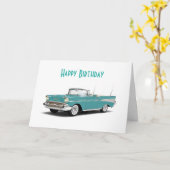 ハッピーバースデー**Aクラシック** カード (黄色い花)